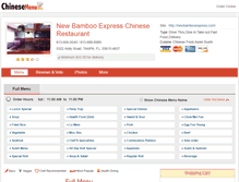 Tablet Screenshot of newbambooexpress.com